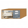 CANAPE CONVERTIBLE BOUCLETTE BLANC CANAPE CONVERTIBLE BOUCLETTE BLANC