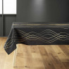 Nappe Elona noir or 150x240cm