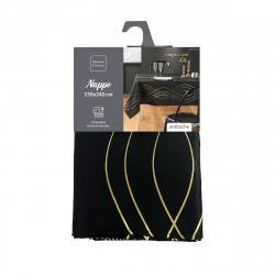 NAPPE ELONA NOIR/OR 150x240CM