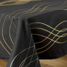 NAPPE ELONA NOIR/OR 150x240CM