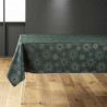Nappe Pampille vert et or 150x240cm