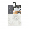 NAPPE PAMPILLE BLANC/OR 150x240CM