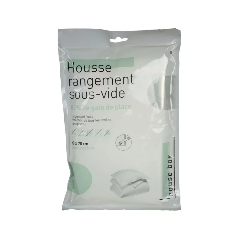 HOUSSE DE RANGEMENT SOUS VIDE 90x70cm