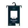 TAIE D'OREILLER LINA BLANC 63x63CM