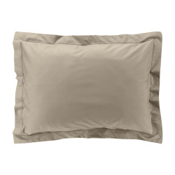 TAIE D'OREILLER PERCALINE SABLE 50x70CM