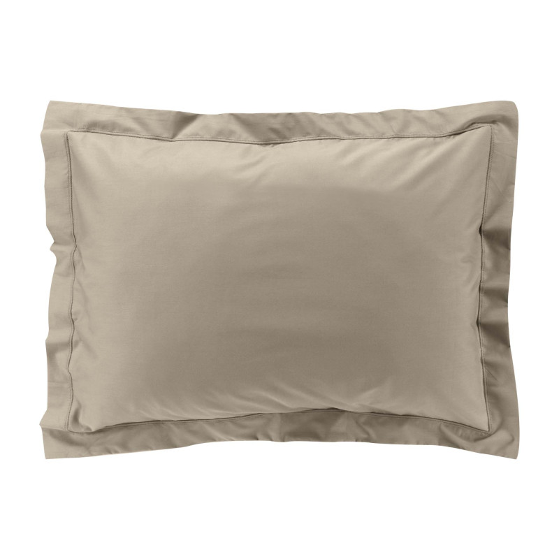 TAIE D'OREILLER PERCALINE SABLE 50x70CM