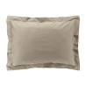 TAIE D'OREILLER PERCALINE SABLE 50x70CM