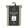 TAIE D'OREILLER PERCALINE SABLE 50x70CM