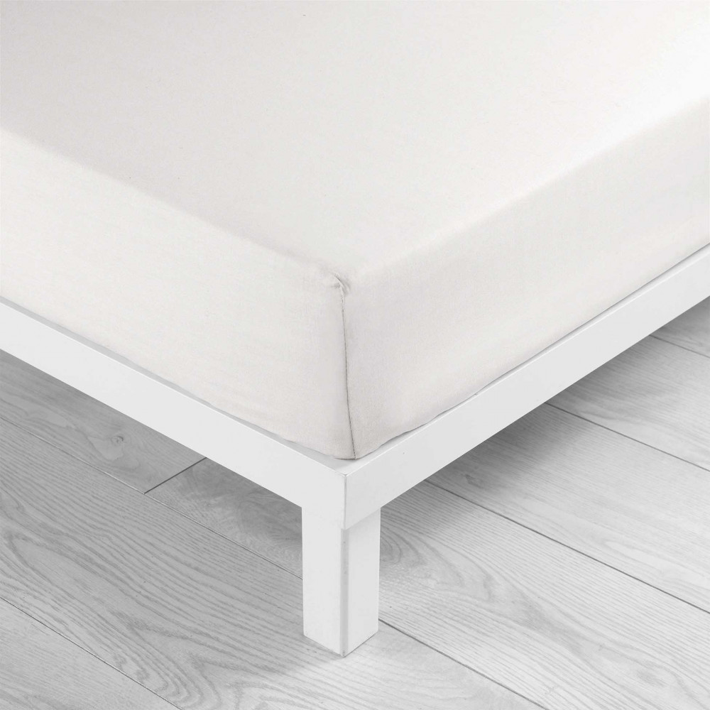 DRAP HOUSSE LINA BLANC 160x200CM