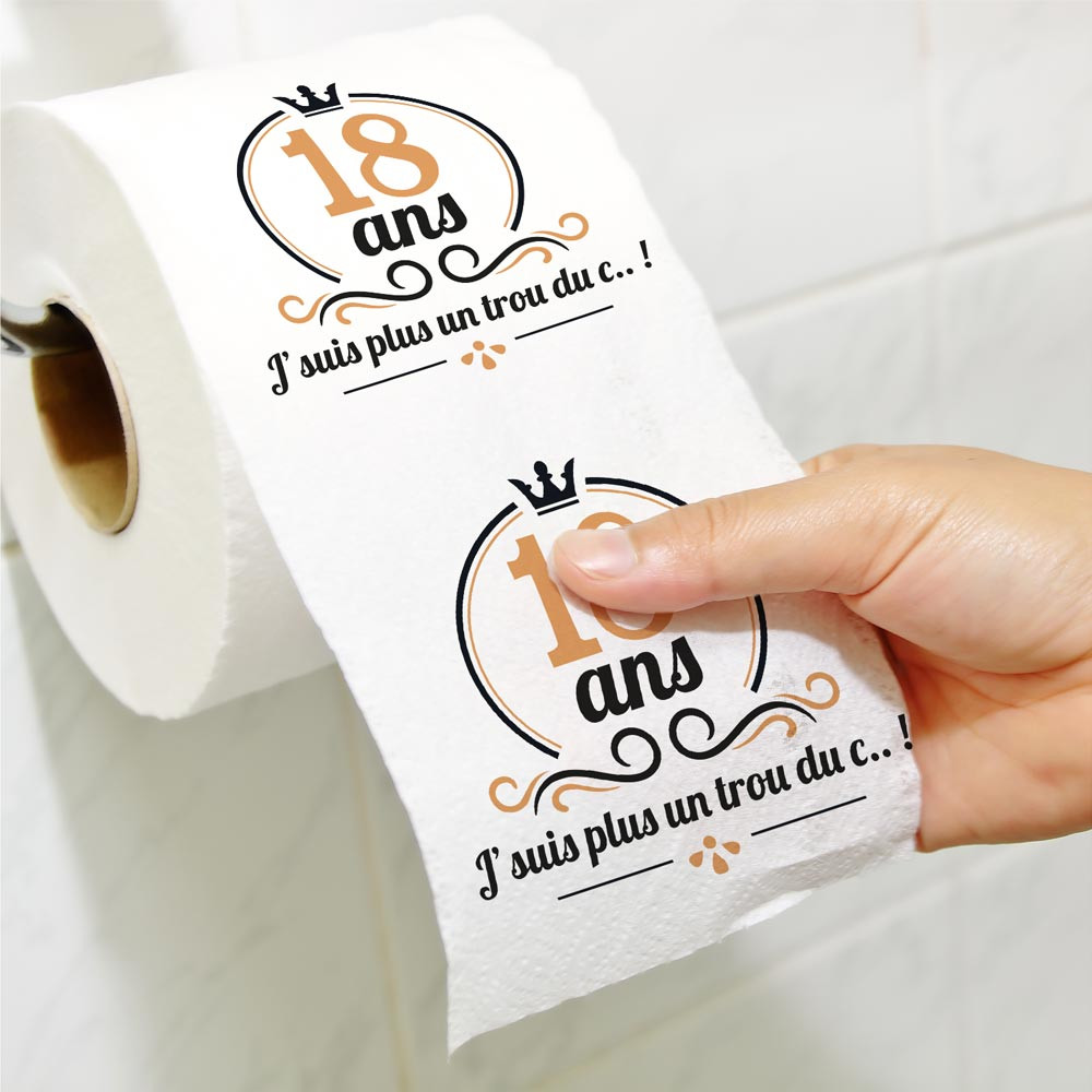 PAPIER WC 18ANS