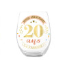 VERRE ROND CADEAU 20 ANS VERRE ROND CADEAU 20 ANS