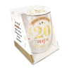 VERRE ROND CADEAU 20 ANS VERRE ROND CADEAU 20 ANS
