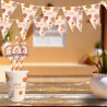 GUIRLANDE FANIONS TERRACOTTA