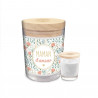 BOUGIE VERRE "MAMAN D AMOUR" BOUGIE VERRE "MAMAN D AMOUR"