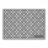 SET DE TABLE CARREAU CIMENT GRIS "BON AP