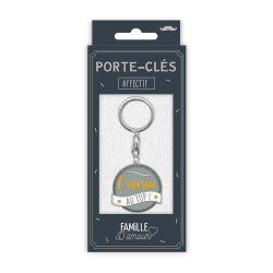 PORTE CLE "COUSIN AU TOP"