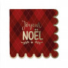 PACK 10 SERVIETTES "JOYEUX NOEL" PACK 10 SERVIETTES "JOYEUX NOEL"
