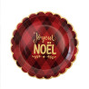 PACK 6 ASSIETTES "JOYEUX NOEL"