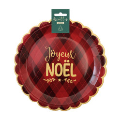 PACK 6 ASSIETTES "JOYEUX NOEL"