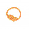 JOUET CORDE POIGNEE AVEC NOEUD COTON D18
