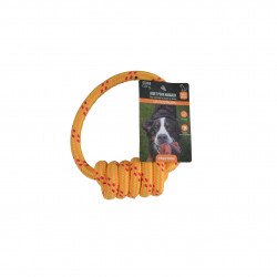 JOUET CORDE POIGNEE AVEC NOEUD COTON D18