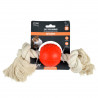 JOUET BALLE CAOUTCHOUC SUR CORDE D7XH33C