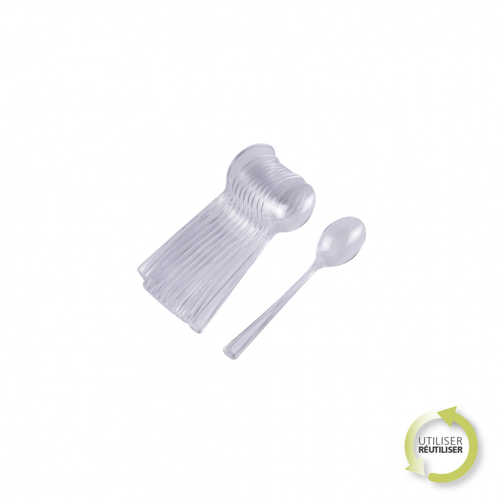 SET DE 12 PETITES CUILLERES REUTILISABLE