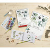 BLOC AQUARELLE A SPIRALES 10 PAGES 300G