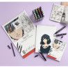 BLOC MARQUEUR LAYOUT A SPIRALES 50 PAGES