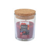 BOUGIE VERRINE FRUITS ROUGES D7X8,7CM AV