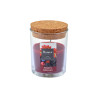 BOUGIE VERRINE FRUITS ROUGES D7X8,7CM AV