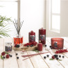 BOUGIE VERRINE FRUITS ROUGES D7X8,7CM AV