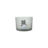 BOUGIE VERRINE 3 MECHES FLEUR DE COTON D