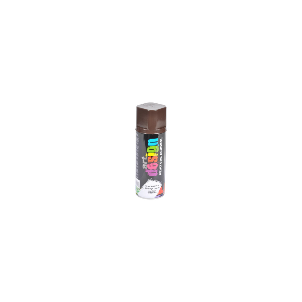 Bombe de peinture chocolat 400ml