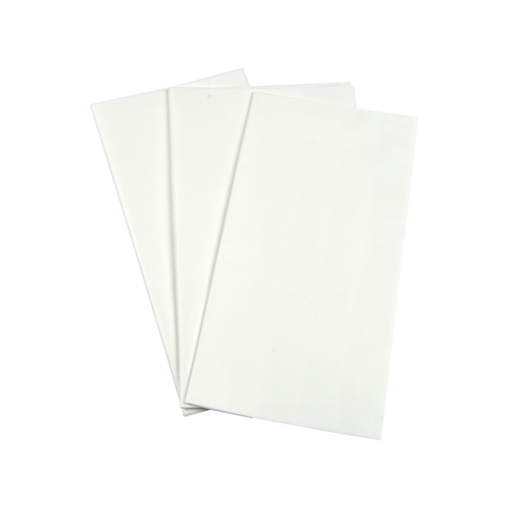 Feuilles de papier de soie blanc x6 50x70cm Feuilles de papier de soie blanc x6 50x70cm