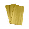 FEUILLES DE PAPIER DE SOIE OR X6 50*70CM