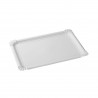 SET DE 5 PLATEAUX RECT BLANC 24*34CM