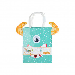 SACS MONSTRES X4 EN PAPIER AVEC OEIL MOB