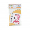 CHAPEAUX ANNIVERSAIRE MONSTRES X6 EN CAR