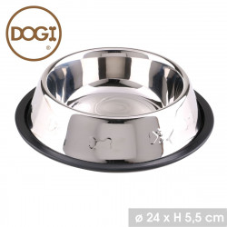 GAMELLE POUR CHIEN EMBOSSEE EN METAL D24