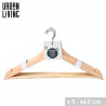 SET DE 5 CINTRES EN BOIS