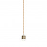 CORDON ÉLECTRIQUE BEIGE DORE SUSP CORDE