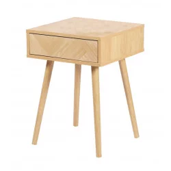 "Shelby" bedside table with 1 drawer