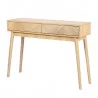 Console en bois "Shelby" 2 tiroirs 100x30x75cm