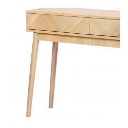 CONSOLE "SHELBY" AVEC 2 TIROIRS SYSTEME