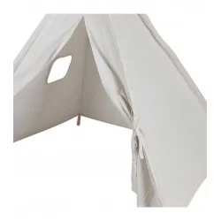 Tipi chambre enfant blanc crème "Judy Wild"