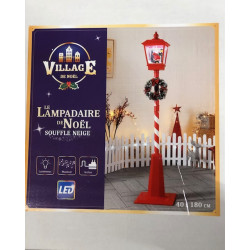 Lampadaire de Noël LED lumineux et music