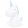 MINI VEILLEUSE LICORNE BLANCHE CRINIERE