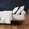 DRAP HOUSSE LINA BLANC 140x190CM