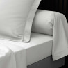 Drap housse Percaline blanc 160x200cm